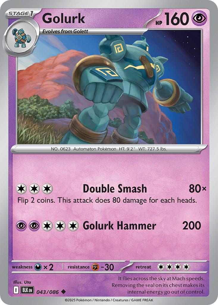 Golurk - 043/086 - Uncommon [sv105b-043] [Non-Holo]