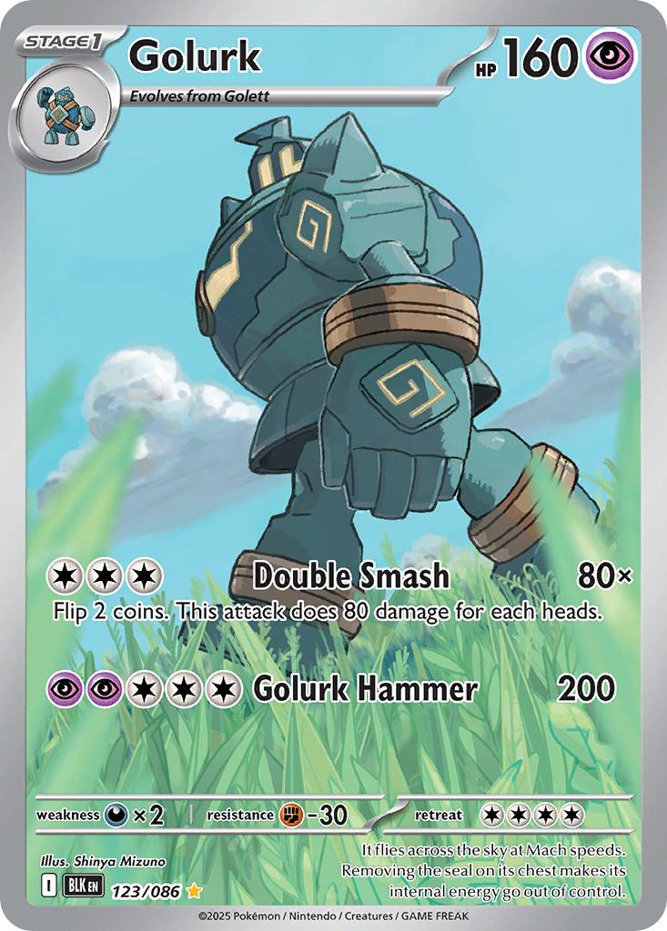 Golurk - 123/086 - Illustration Rare [sv105b-123] [Ultra]