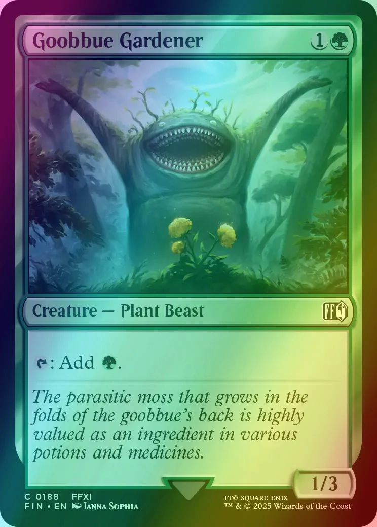 Goobbue Gardener [188] [FINAL FANTASY] [Foil]