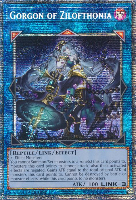 Gorgon of Zilofthonia - DUAD-EN050 - Starlight Rare - 1st Edition