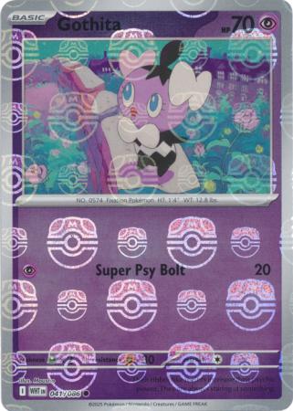 Gothita - Master Ball Pattern - 041/086 - Common [sv105w-041] [Reverse Holo]