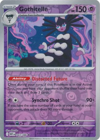 Gothitelle - 043/086 - Rare [sv105w-043] [Reverse Holo]
