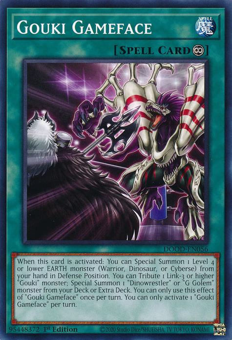 Gouki Gameface - DOOD-EN056 - Common - 1st Edition