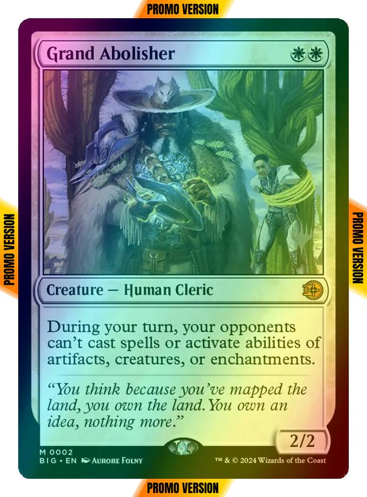 Grand Abolisher [2p] [Promo Pack] [The Big Score Promos] [Foil]