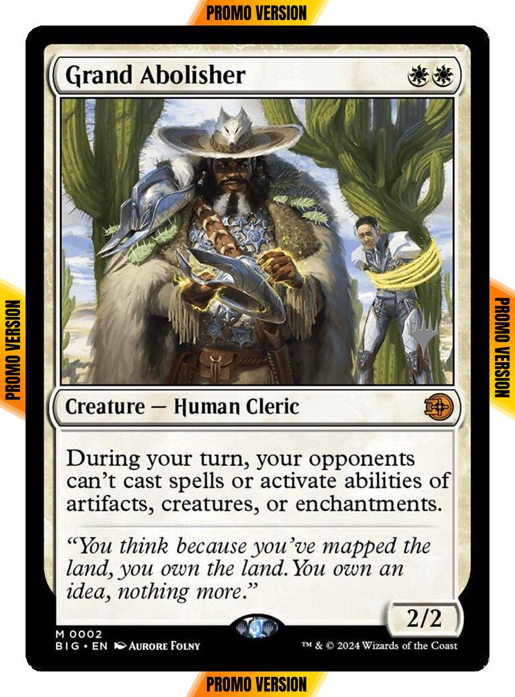 Grand Abolisher [2p] [Promo Pack] [The Big Score Promos] [Non-Foil]