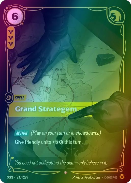 Grand Strategem - 233/298 [Origins] [Foil]