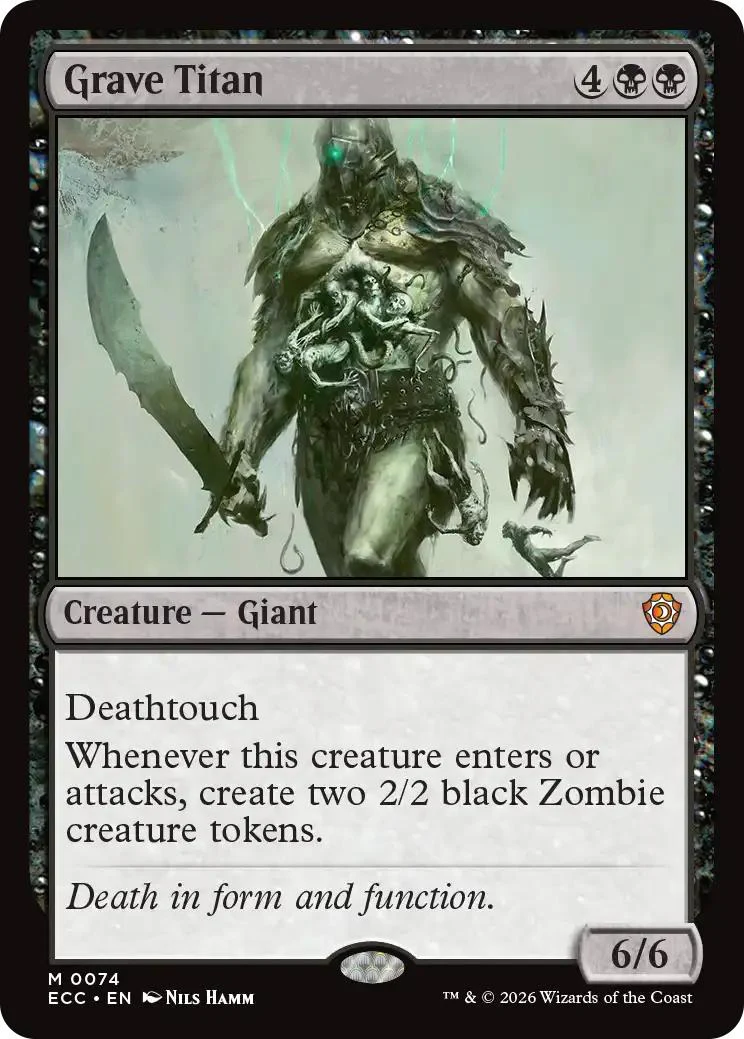 Grave Titan [74] [Lorwyn Eclipsed: Commander] [Non-Foil]