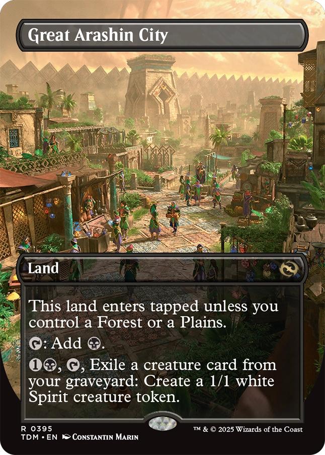 Great Arashin City [395] [Borderless] [Tarkir: Dragonstorm] [Non-Foil]