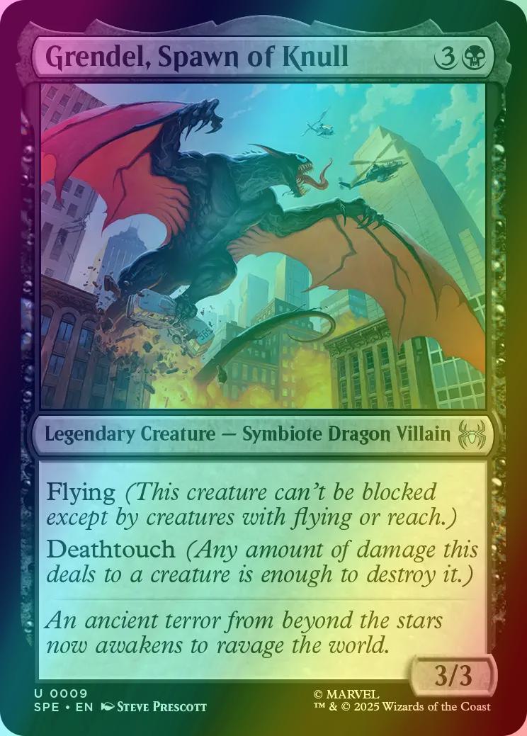 Grendel, Spawn of Knull [9] [Marvel's Spider-Man Eternal] [Foil]