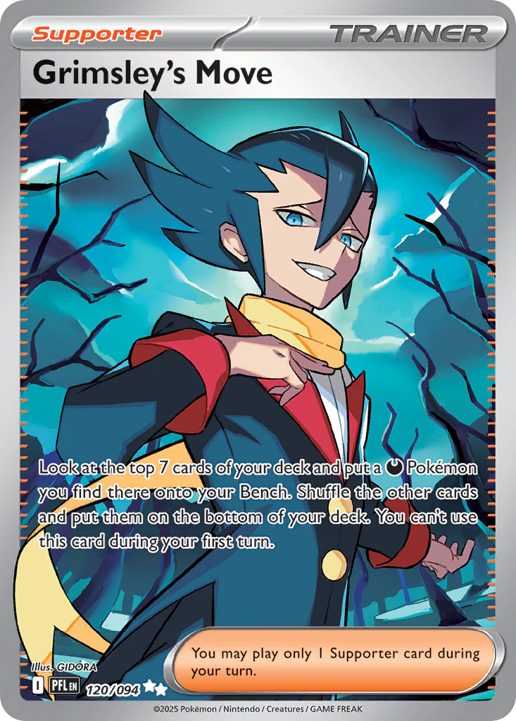 Grimsley's Move - 120/094 - Ultra Rare [me02-120] [Ultra]
