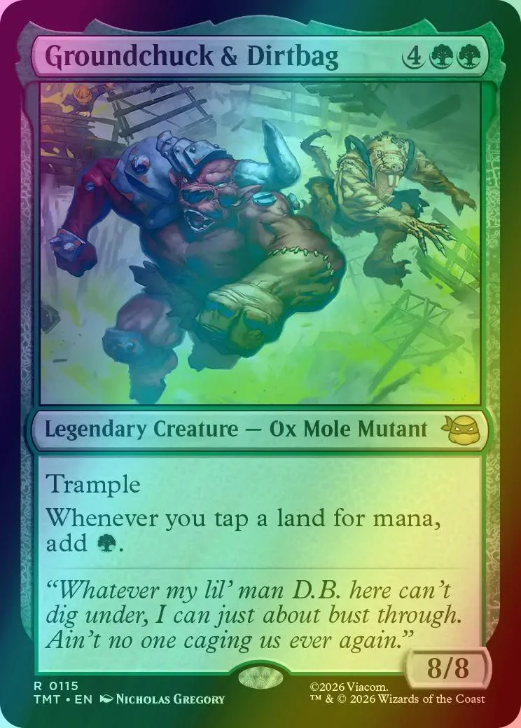 Groundchuck & Dirtbag [115] [Teenage Mutant Ninja Turtles] [Foil]