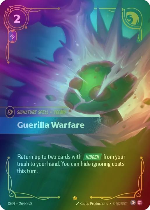 Guerilla Warfare - 264/298 [Origins] [Foil]