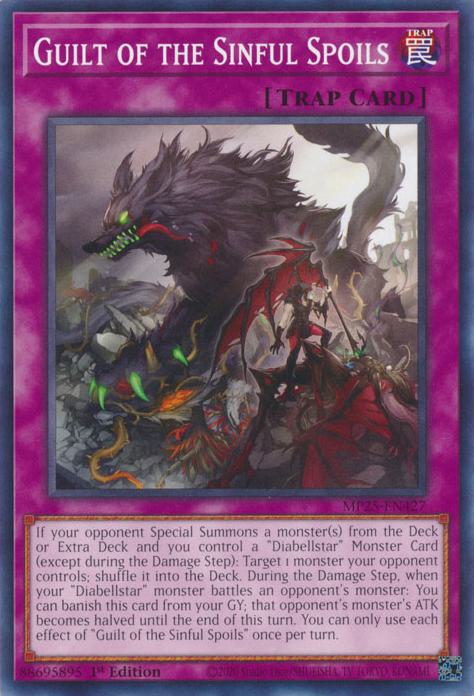Guilt of the Sinful Spoils - MP25-EN427 - Common - 1st Edition