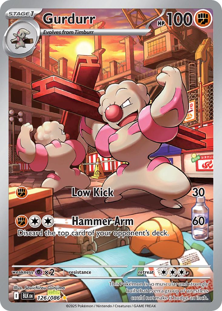 Gurdurr - 126/086 - Illustration Rare [sv105b-126] [Ultra]