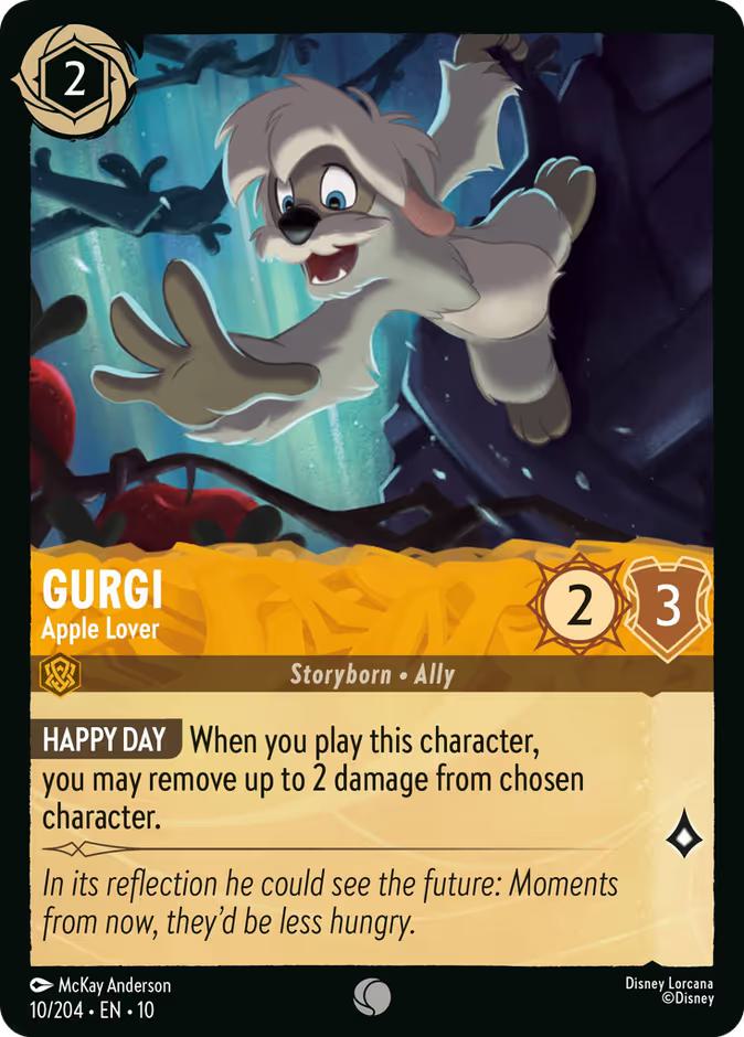 Gurgi - Apple Lover - 10/204 [Whispers in the Well] [Non-Foil]