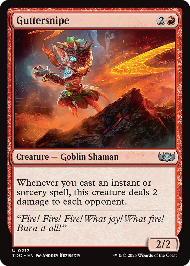 Guttersnipe [217] [Tarkir: Dragonstorm: Commander] [Non-Foil]