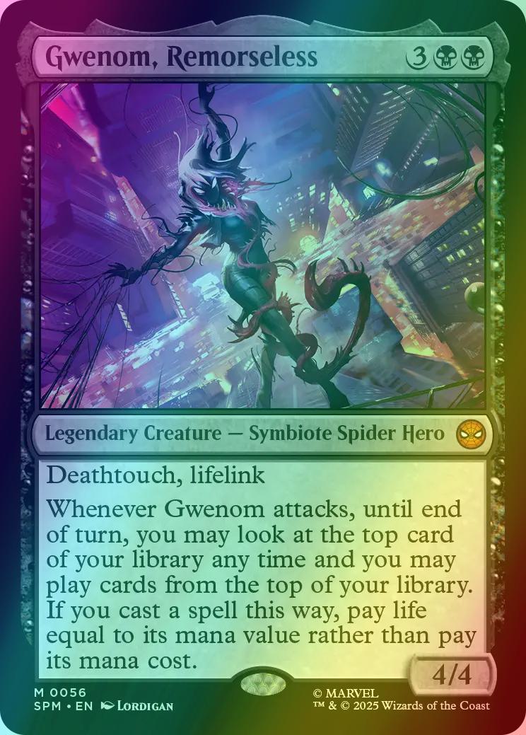 Gwenom, Remorseless [56] [Marvel's Spider-Man] [Foil]