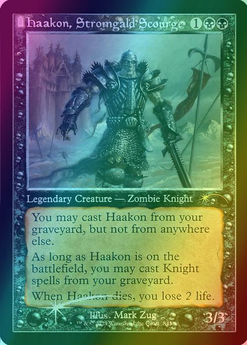 Haakon, Stromgald Scourge [0843] [Retro Frame] [Mark Zug] [Secret Lair Drop] [Foil]