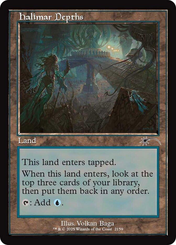 Halimar Depths [2159] [Retro Frame] [Dandân Deck] [Secret Lair Drop] [Non-Foil]