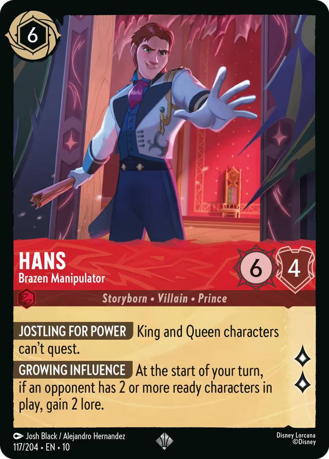 Hans - Brazen Manipulator - 117/204 [Whispers in the Well] [Non-Foil]