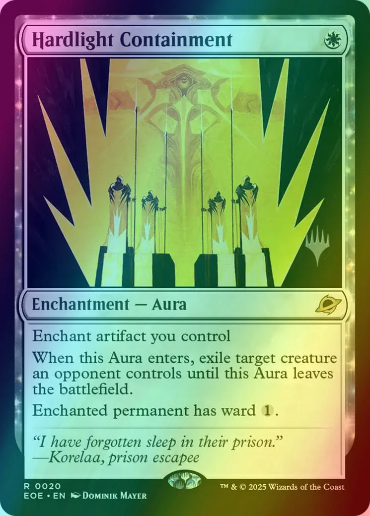 Hardlight Containment [20p] [Promo Pack] [Edge of Eternities: Promos] [Foil]
