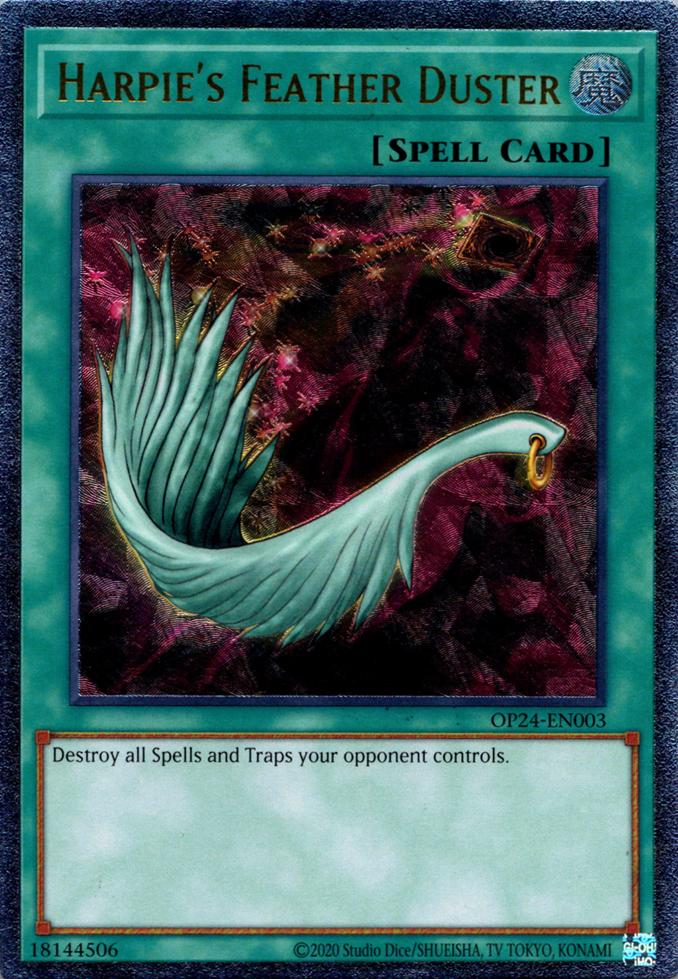 Harpie's Feather Duster - OP24-EN003 - Ultimate Rare - Unlimited