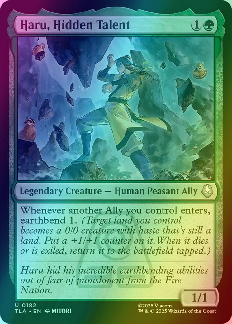 Haru, Hidden Talent [182] [Avatar: The Last Airbender] [Foil]