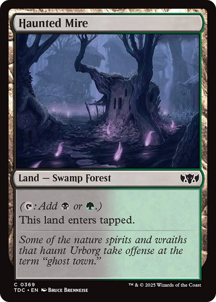 Haunted Mire [369] [Tarkir: Dragonstorm: Commander] [Non-Foil]