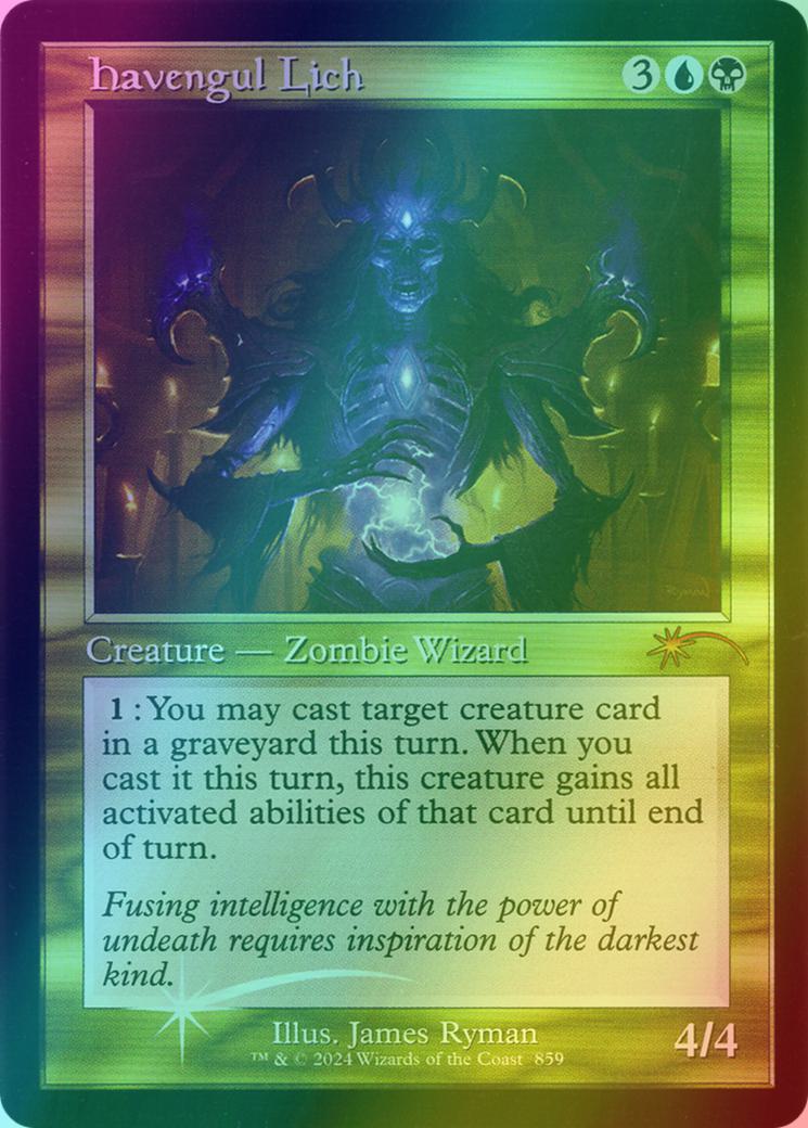 Havengul Lich [0859] [Retro Frame] [James Ryman] [Secret Lair Drop] [Foil]