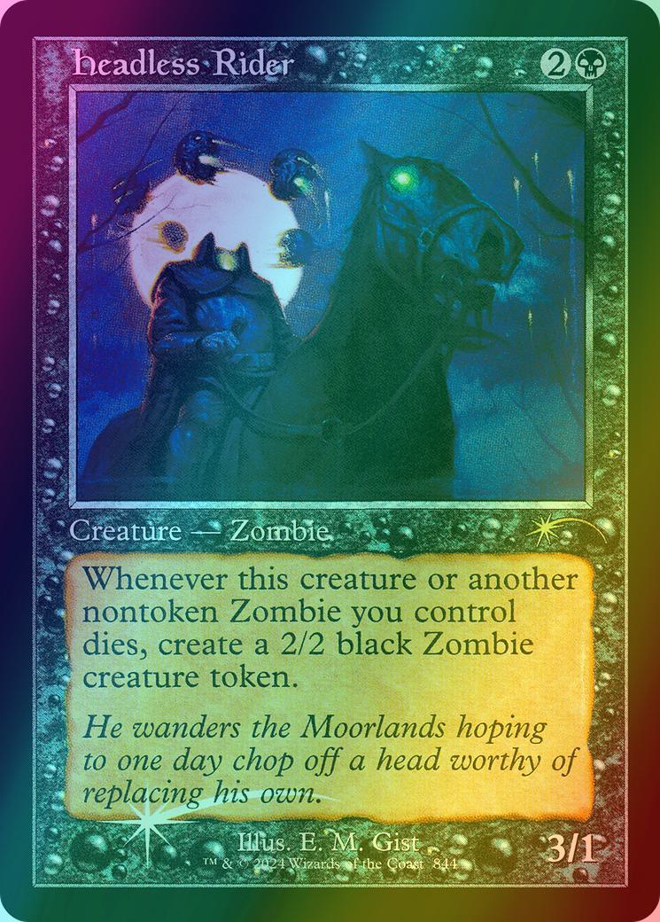 Headless Rider [0844] [Retro Frame] [E. M. Gist] [Secret Lair Drop] [Foil]
