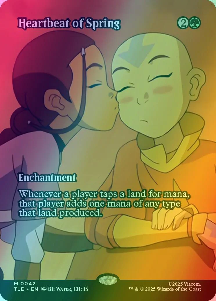 Heartbeat of Spring [42] [Borderless] [Source Material] [Avatar: The Last Airbender Eternal] [Foil]