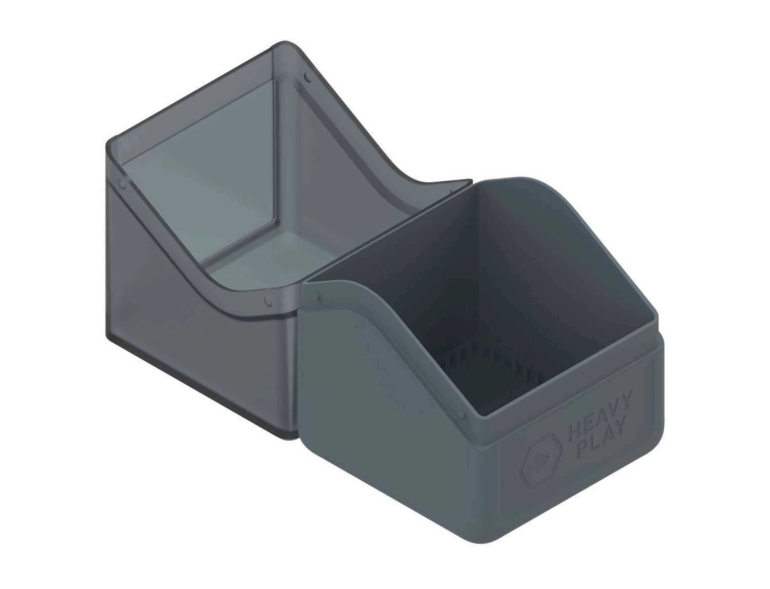 Heavy Play RFG Deck Box - 100+ - Artificer Grey - Image 2