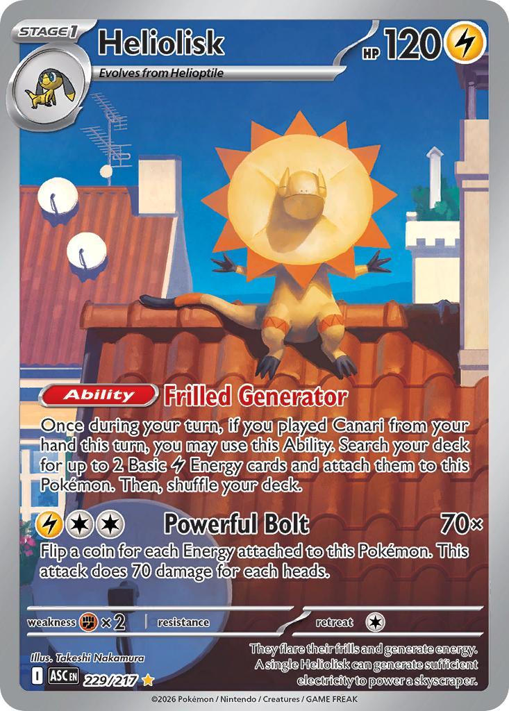 Heliolisk - 229/217 - Illustration Rare [me025-229] [Ultra]