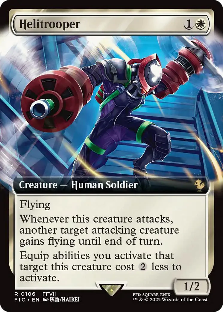 Helitrooper [106] [Extended Art] [FINAL FANTASY: Commander] [Non-Foil]