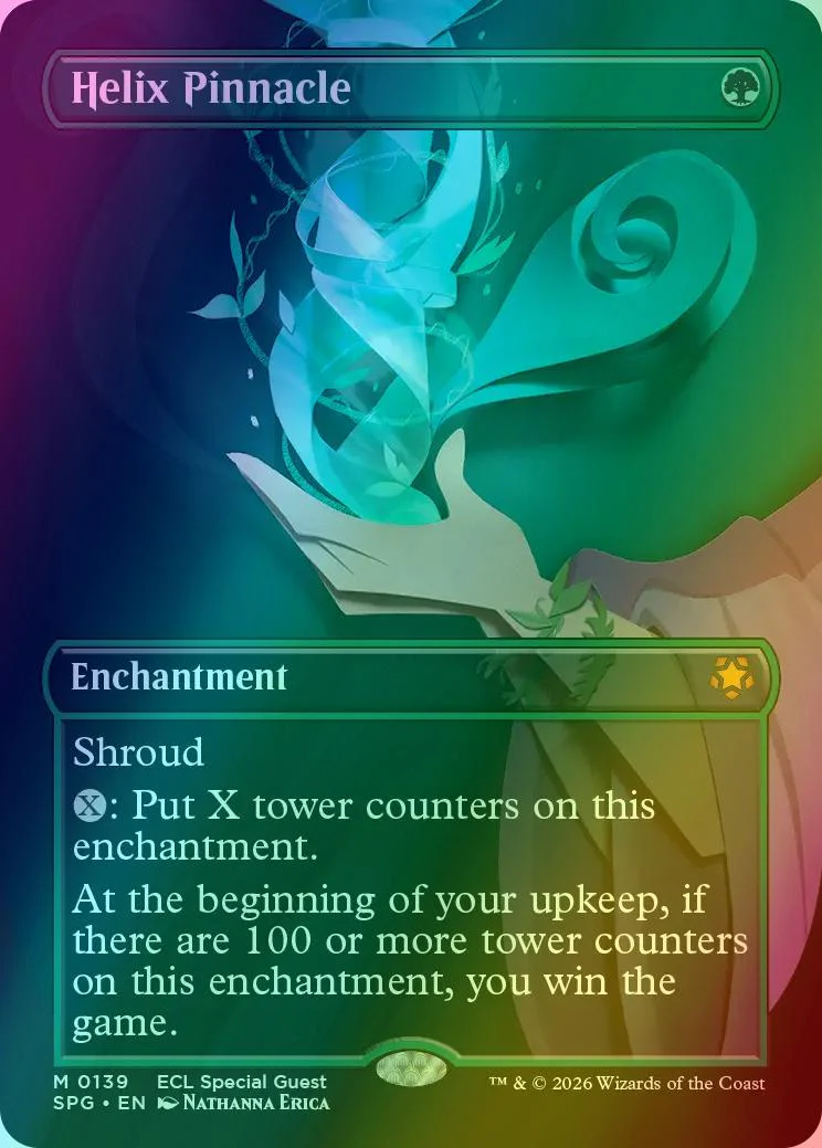 Helix Pinnacle [139] [Borderless] [Special Guests] [Foil]