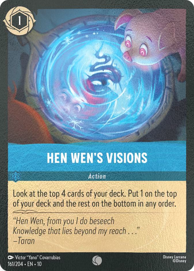 Hen Wen's Visions - 161/204 [Whispers in the Well] [Cold Foil]