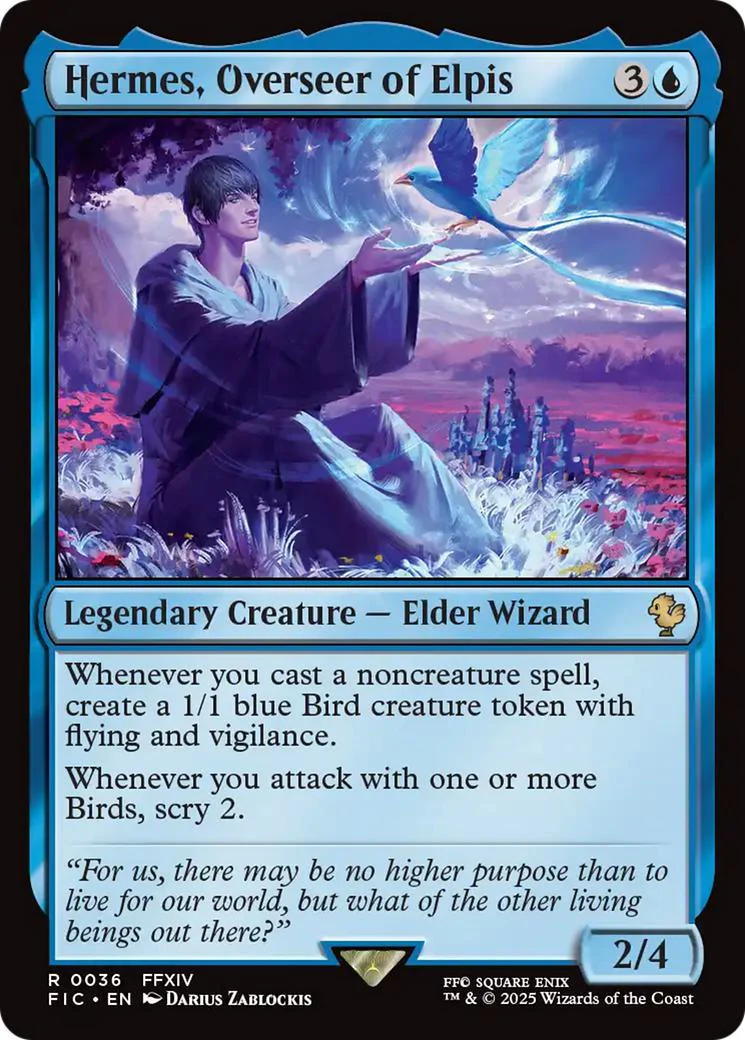Hermes, Overseer of Elpis [36] [FINAL FANTASY: Commander] [Non-Foil]