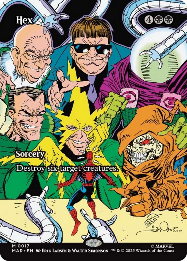 Hex [17] [Borderless] [Source Material] [Marvel Universe] [Non-Foil]