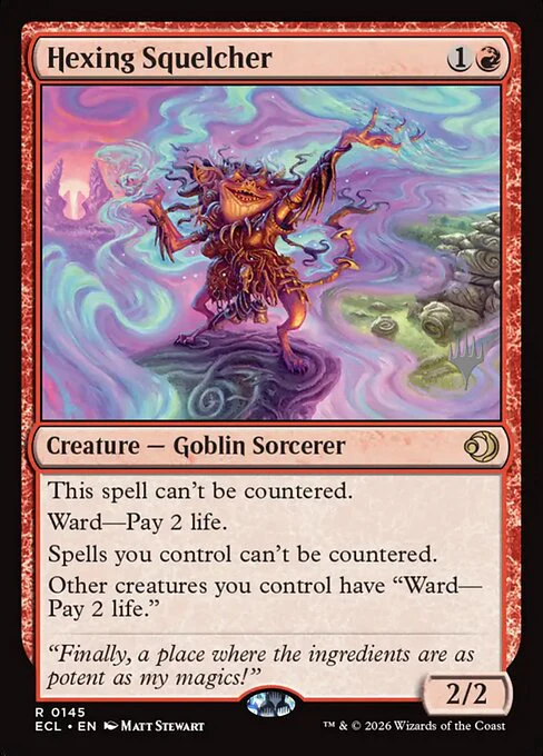 Hexing Squelcher [145p] [Promo Pack] [Lorwyn Eclipsed: Promos] [Non-Foil]