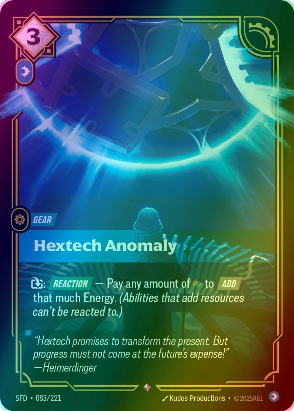 Hextech Anomaly - 083/221 [Spiritforged] [Foil]