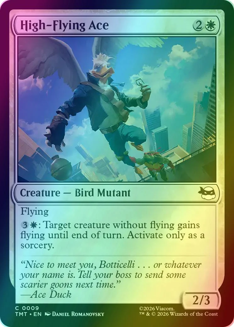 High-Flying Ace [9] [Teenage Mutant Ninja Turtles] [Foil]