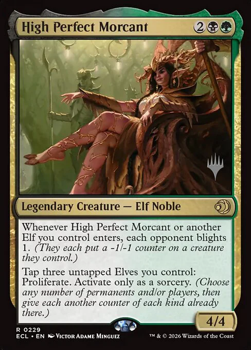 High Perfect Morcant [229p] [Promo Pack] [Lorwyn Eclipsed: Promos] [Non-Foil]