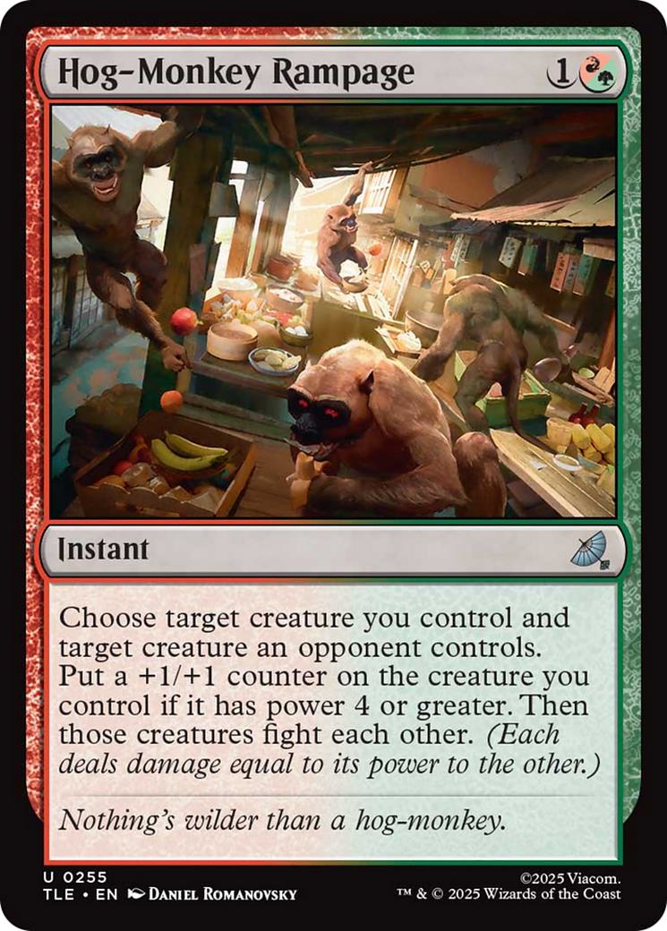 Hog-Monkey Rampage [255] [Avatar: The Last Airbender Eternal] [Non-Foil]