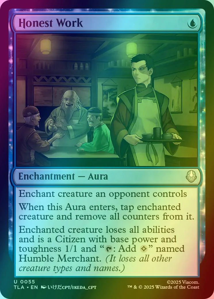 Honest Work [55] [Avatar: The Last Airbender] [Foil]