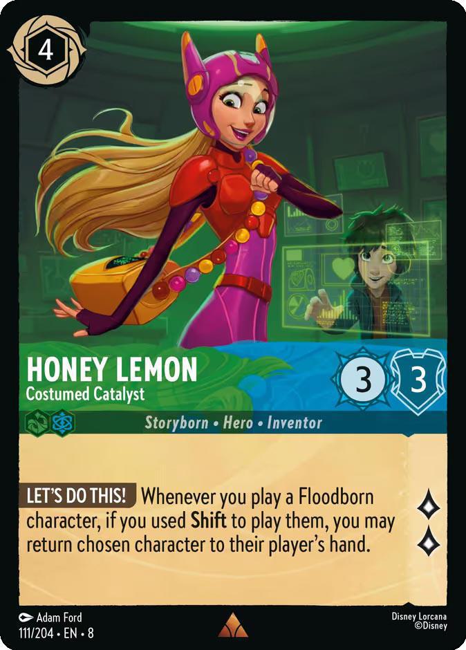 Honey Lemon - Costumed Catalyst - 111/204 [Reign of Jafar] [Non-Foil]