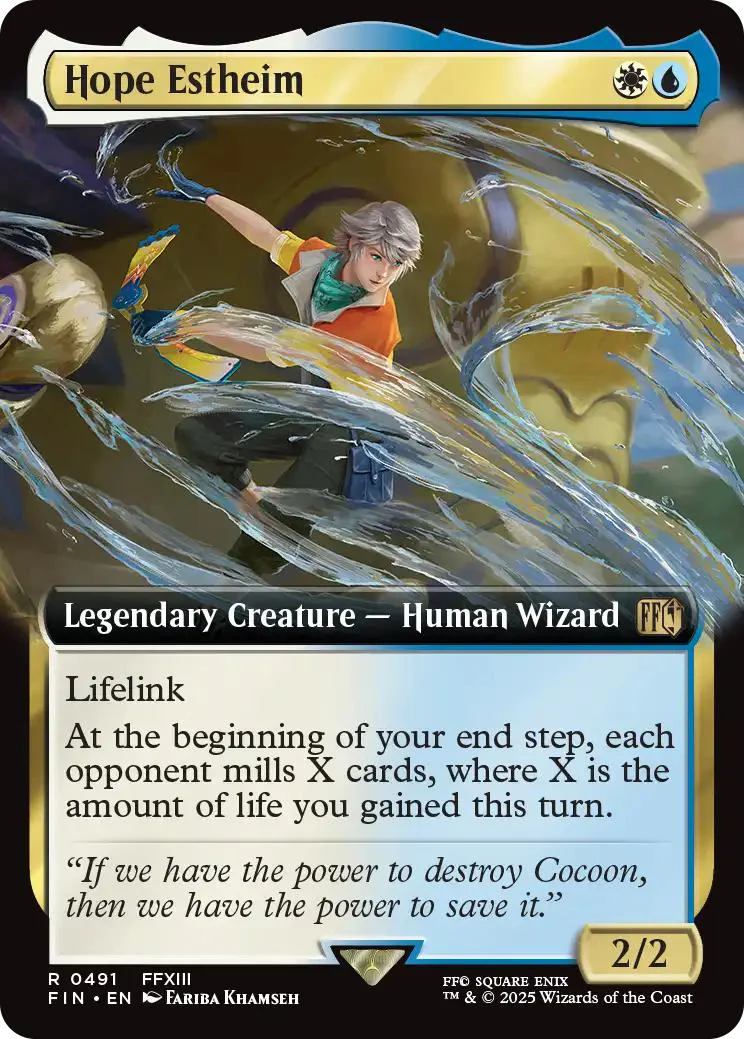 Hope Estheim [491] [Extended Art] [FINAL FANTASY] [Non-Foil]