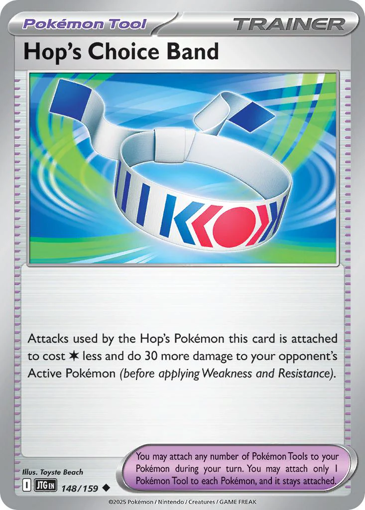 Hop's Choice Band - 148/159 - Uncommon [sv09-148] [Non-Holo]