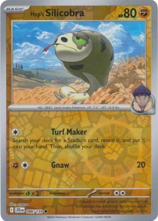 Hop's Silicobra - 086/159 - Common [sv09-086] [Reverse Holo]