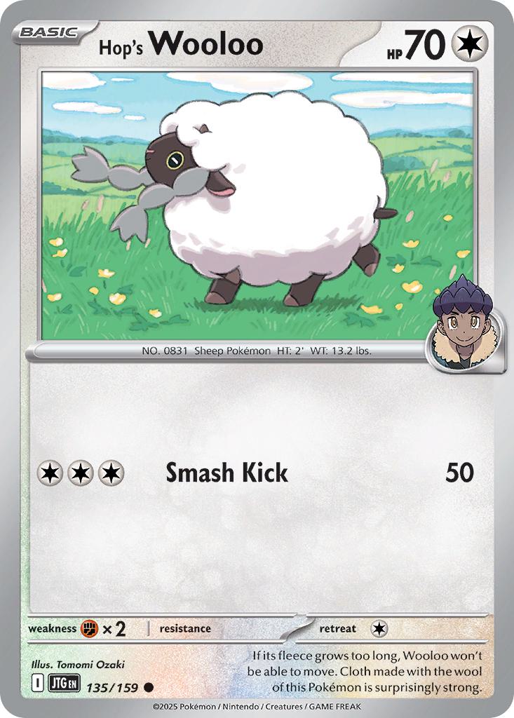 Hop's Wooloo - 135/159 - Common [sv09-135] [Non-Holo]