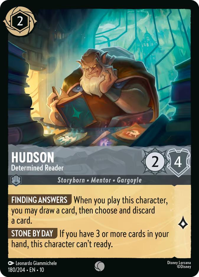 Hudson - Determined Reader - 180/204 [Whispers in the Well] [Non-Foil]